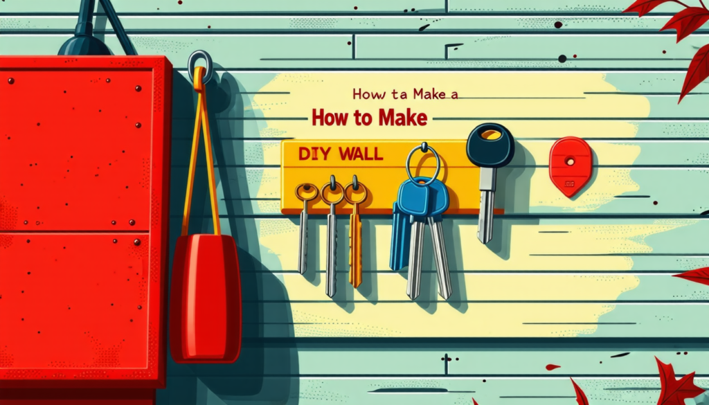 découvrez comment fabriquer un porte-clés mural unique et pratique grâce à nos conseils et astuces faciles à suivre. embellissez votre intérieur tout en gardant vos clés à portée de main avec ce tutoriel de bricolage.
