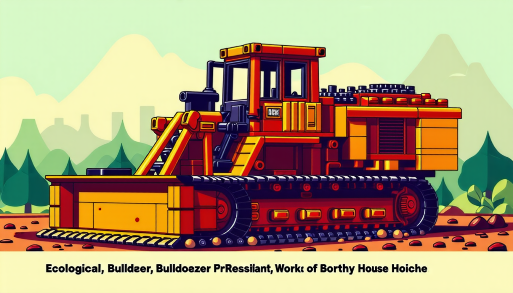 découvrez des briques écologiques résistantes aux bulldozers, dignes d'un lego, idéales pour la construction de maisons durables